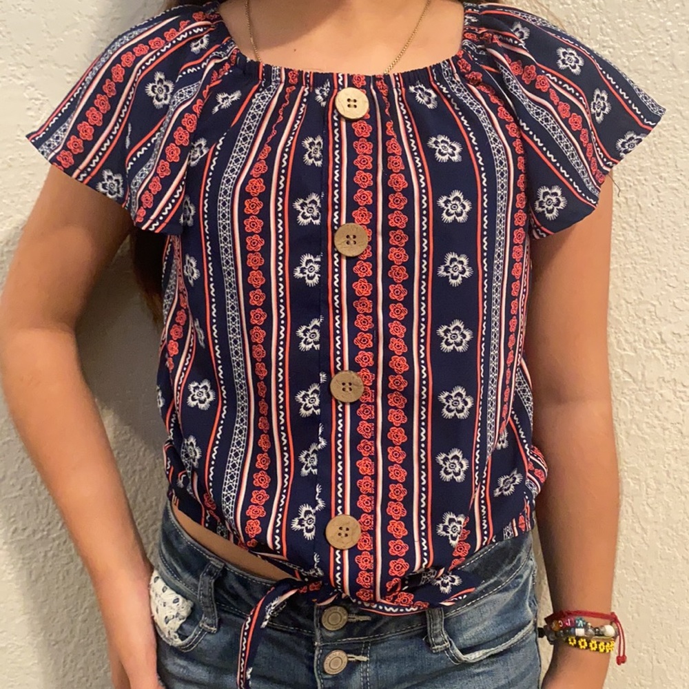 kids crop top